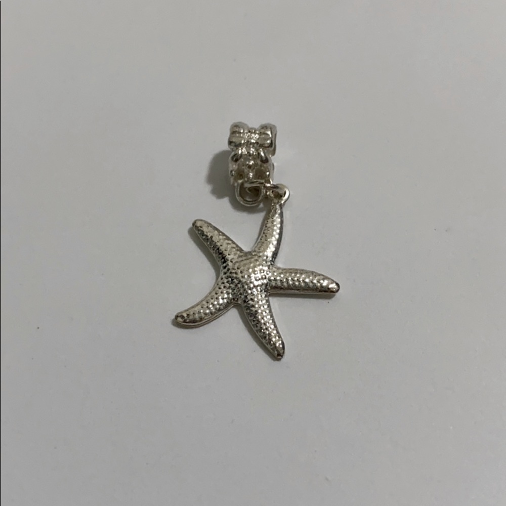 Silver Starfish Pendant- NWOT